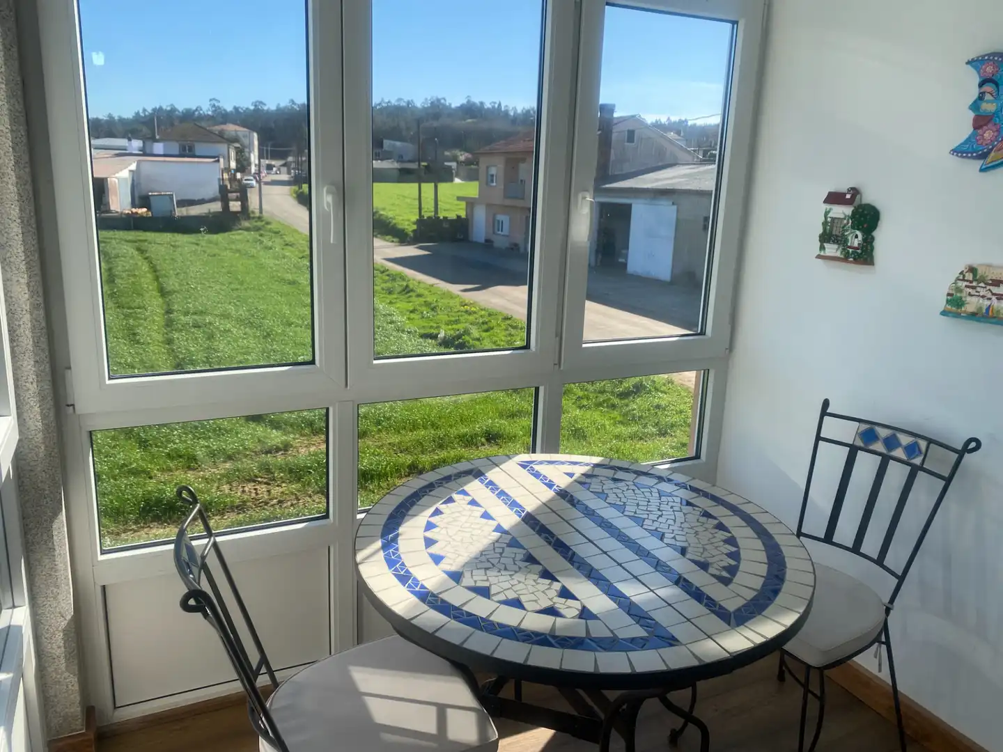Terrassa de Casa o xalet en venda en Val do Dubra amb Calefacció, Jardí privat i Parquet