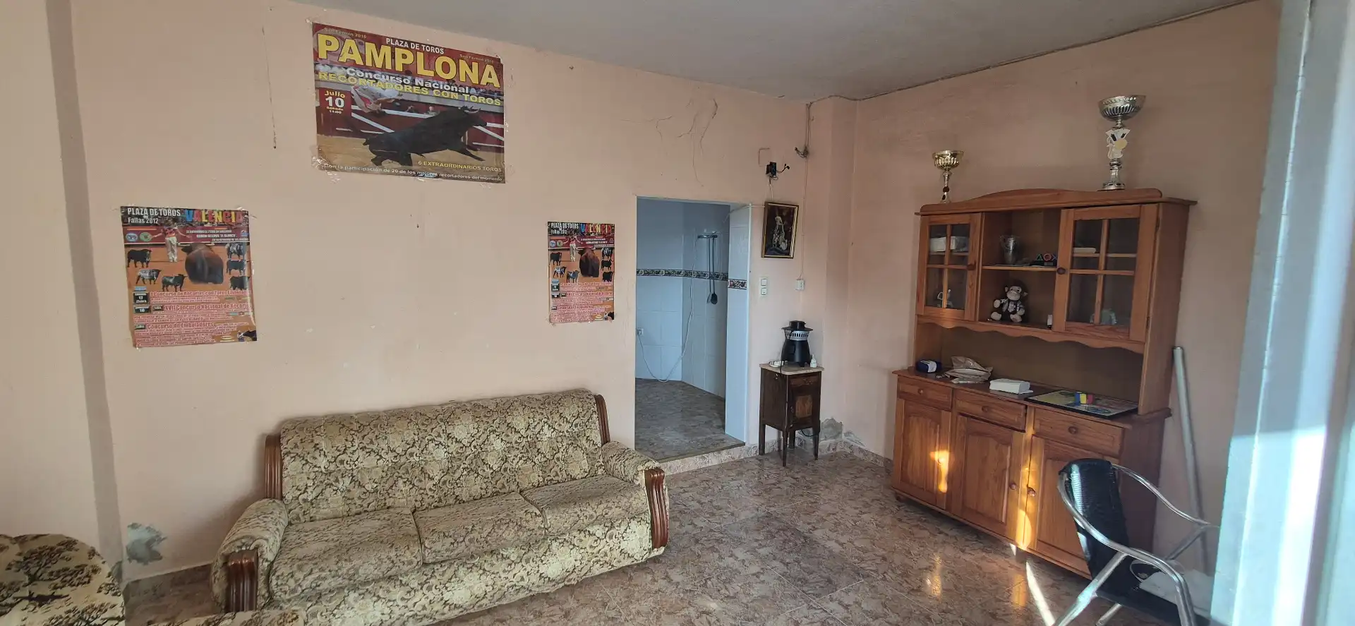 Sala de estar de Finca rústica en venta en Favara con Jardín privado, Terraza y Piscina