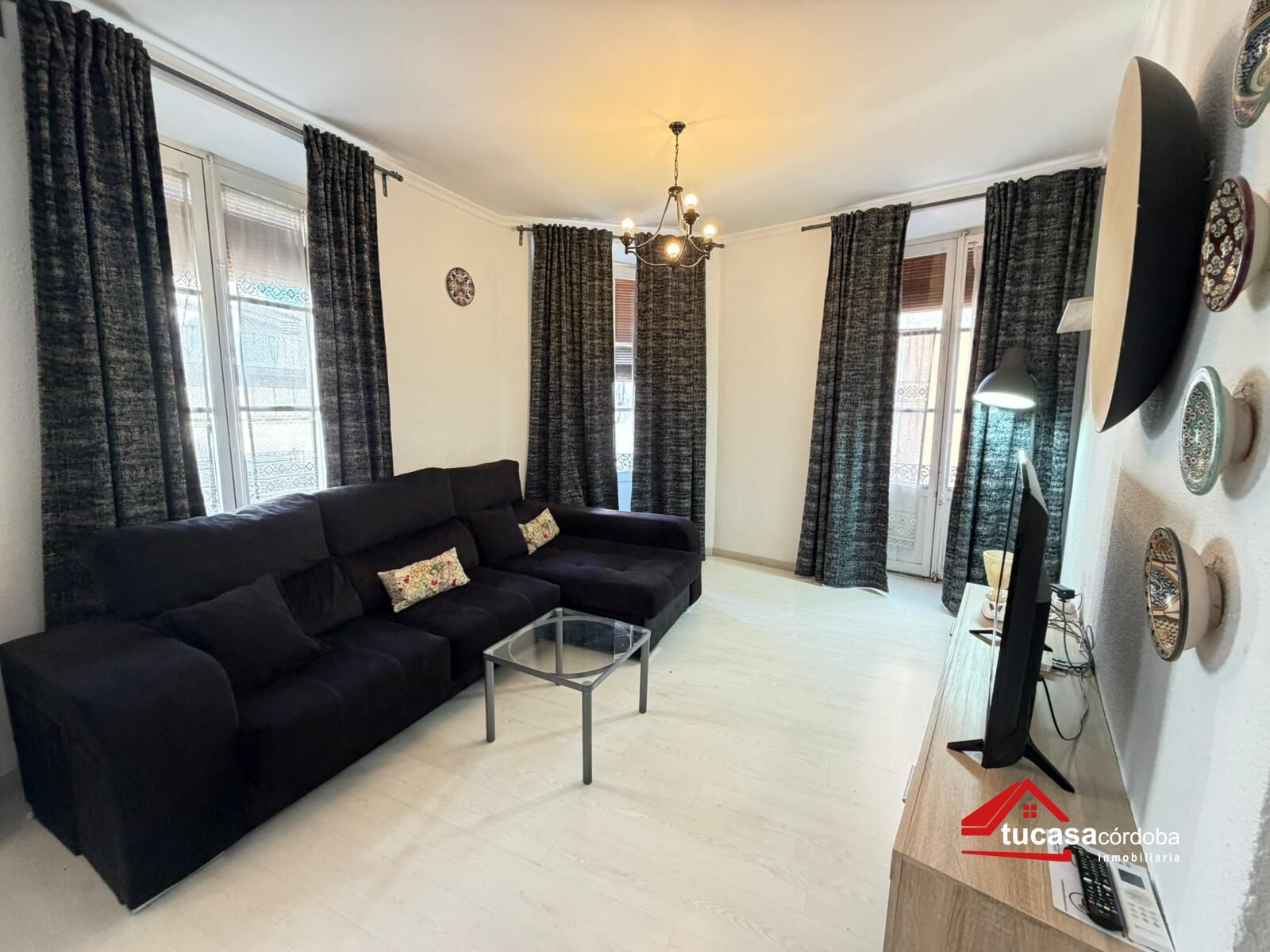 Sala d'estar de Pis en venda en  Córdoba Capital amb Aire condicionat i Balcó