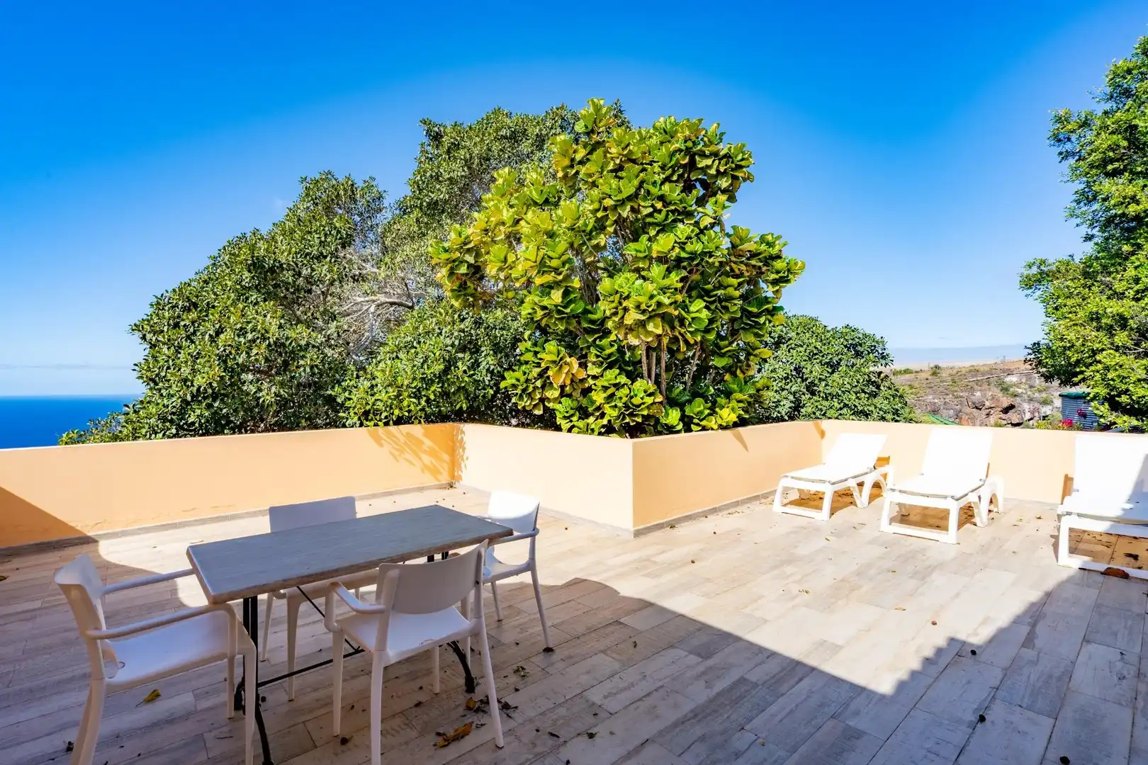 Terrassa de Casa o xalet en venda en Guía de Isora amb Aire condicionat, Jardí privat i Terrassa