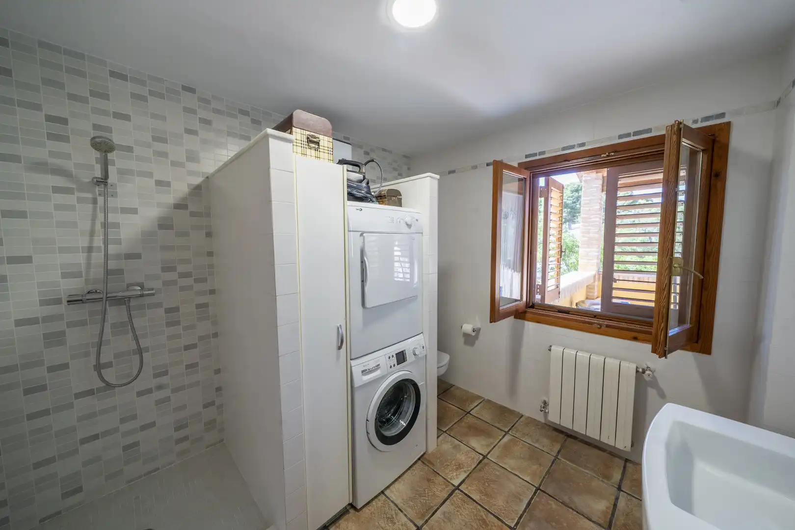 Baño de Finca rústica en venta en Náquera con Aire acondicionado, Calefacción y Terraza