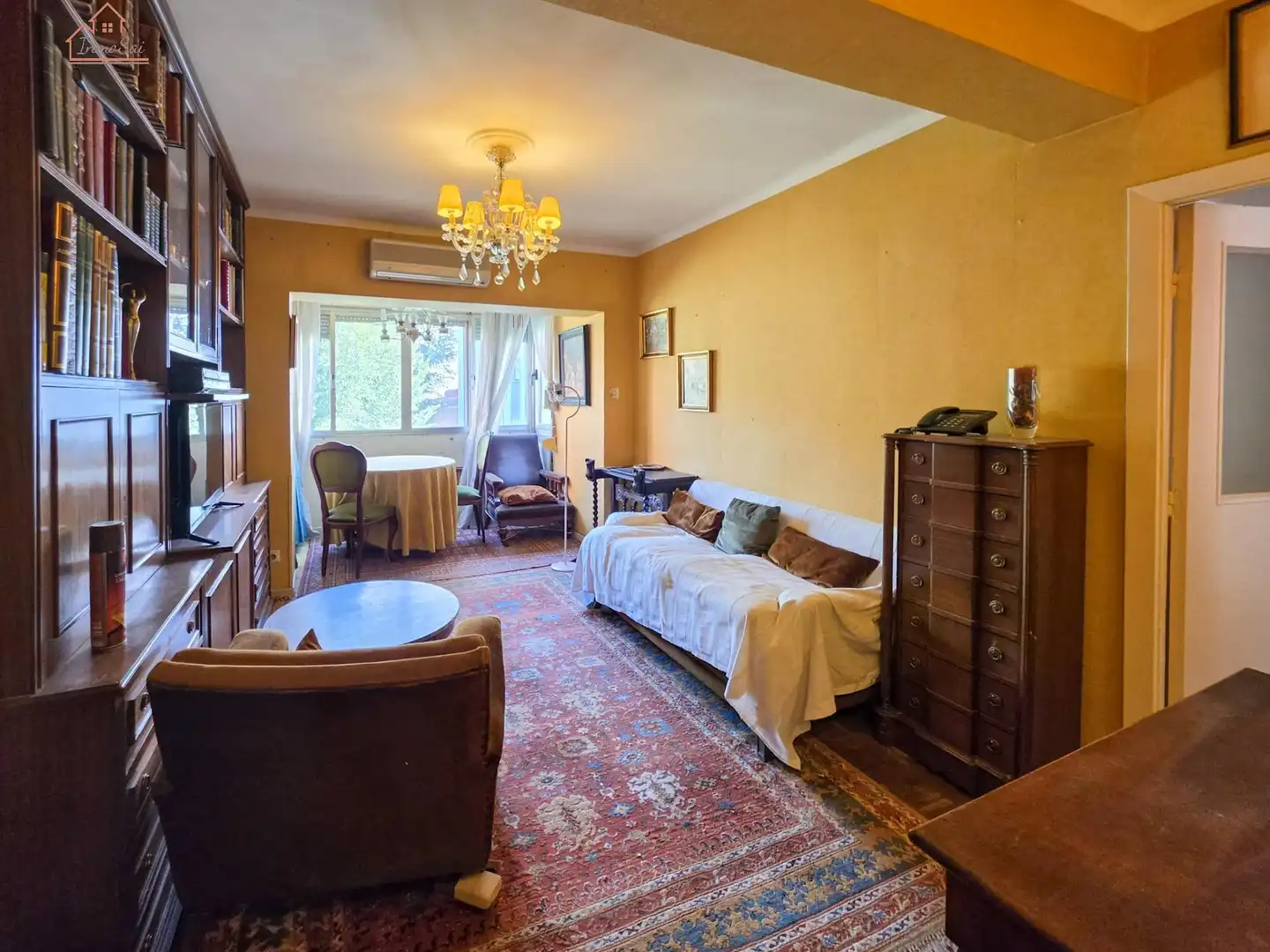 Living room of Flat for sale in Madrid  with Heating and Furnished