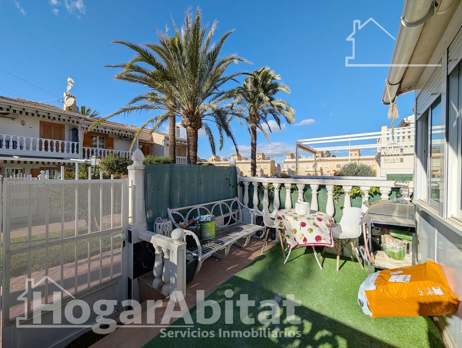 Jardín de Piso en venta en Santa Pola con Aire acondicionado, Terraza y Amueblado