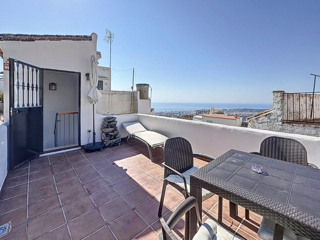 Terraza de Casa adosada en venta en Mijas con Terraza, Amueblado y Alarma