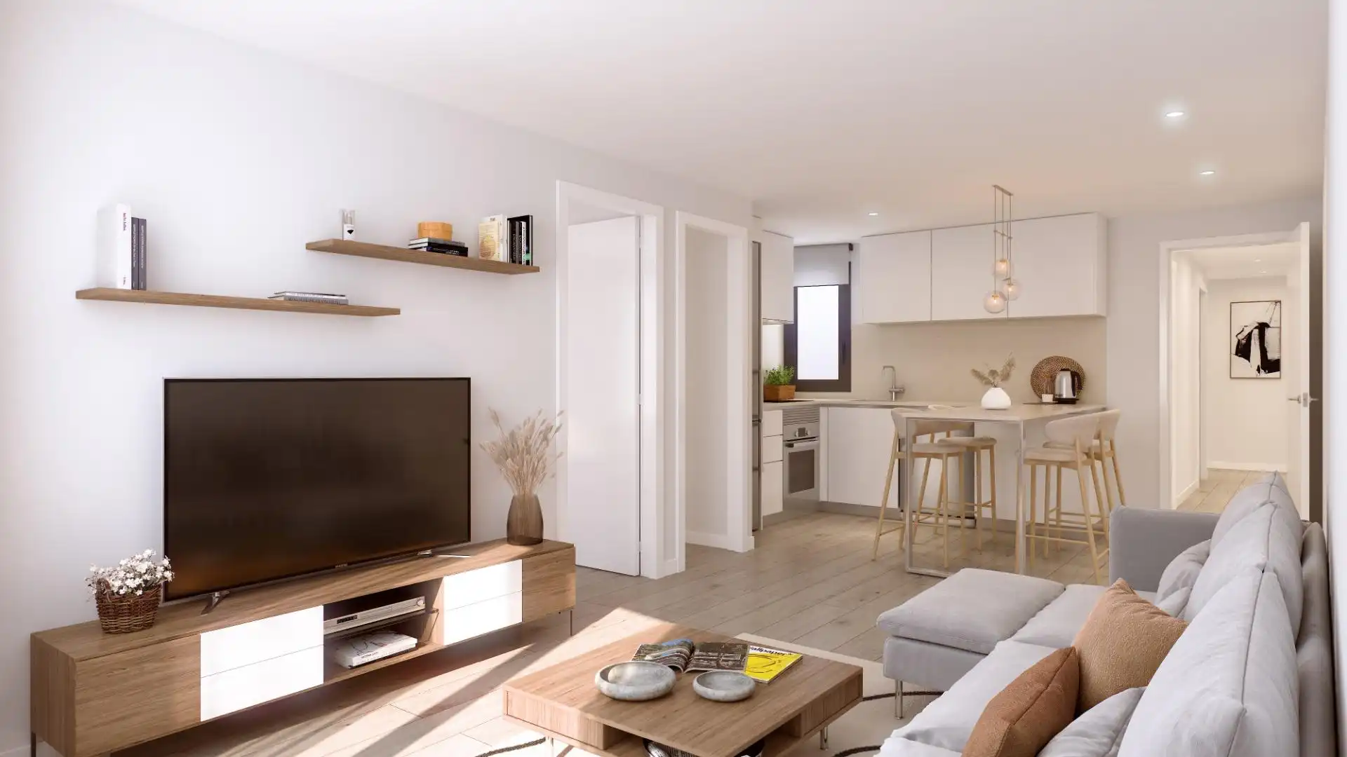 Piso con terraza en venta en Rambla BALMES, imagen 2