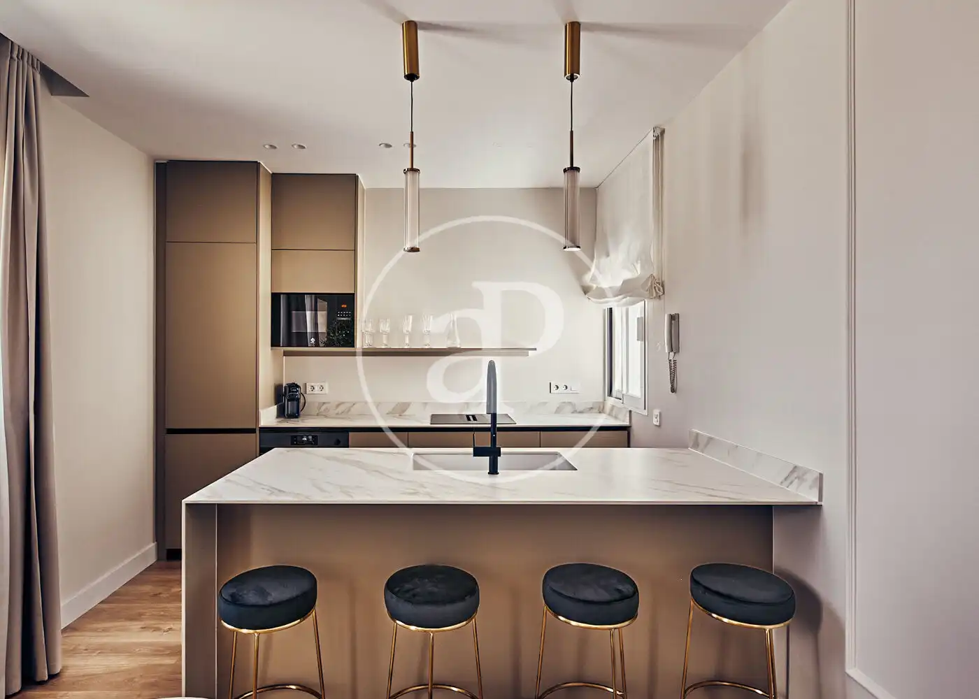 Küche von Wohnung zum Verkauf in Madrid mit Klimaanlage, Heizung und Terrasse