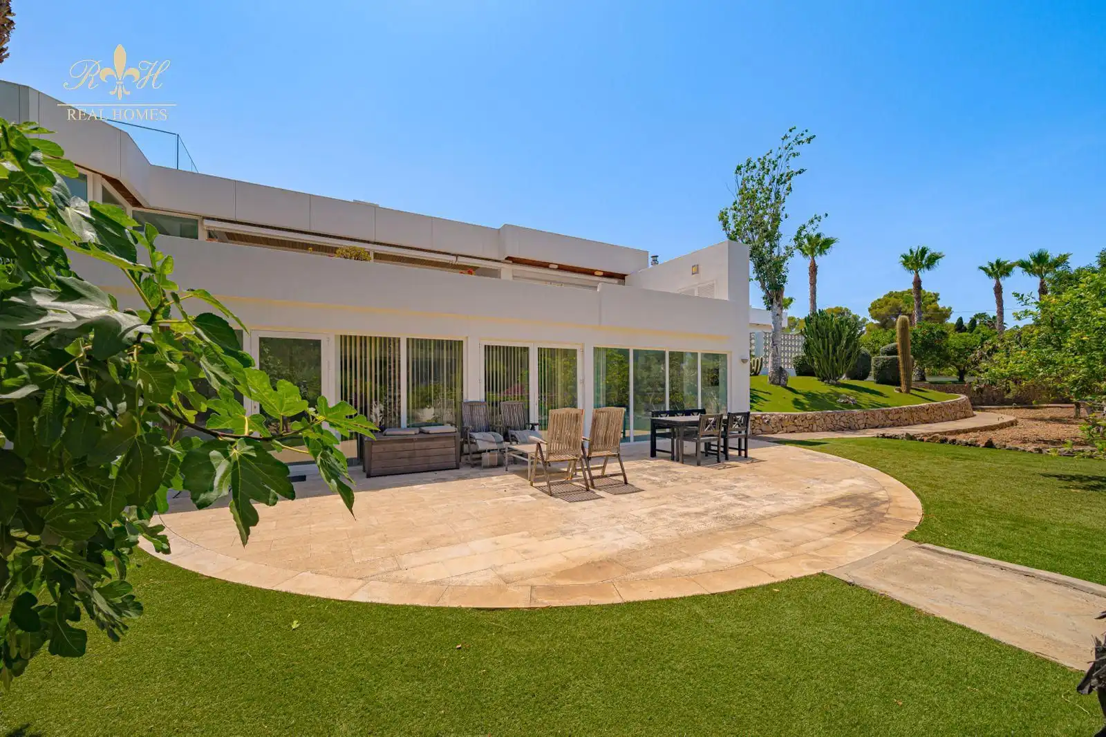 Terrace of Houses for sale in L'Alfàs del Pi  with Air Conditioner, Terrace and Swimming Pool