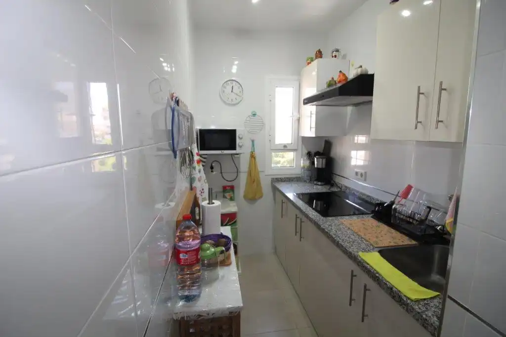 Cocina de Apartamento en venta en Benalmádena con Aire acondicionado, Terraza y Amueblado