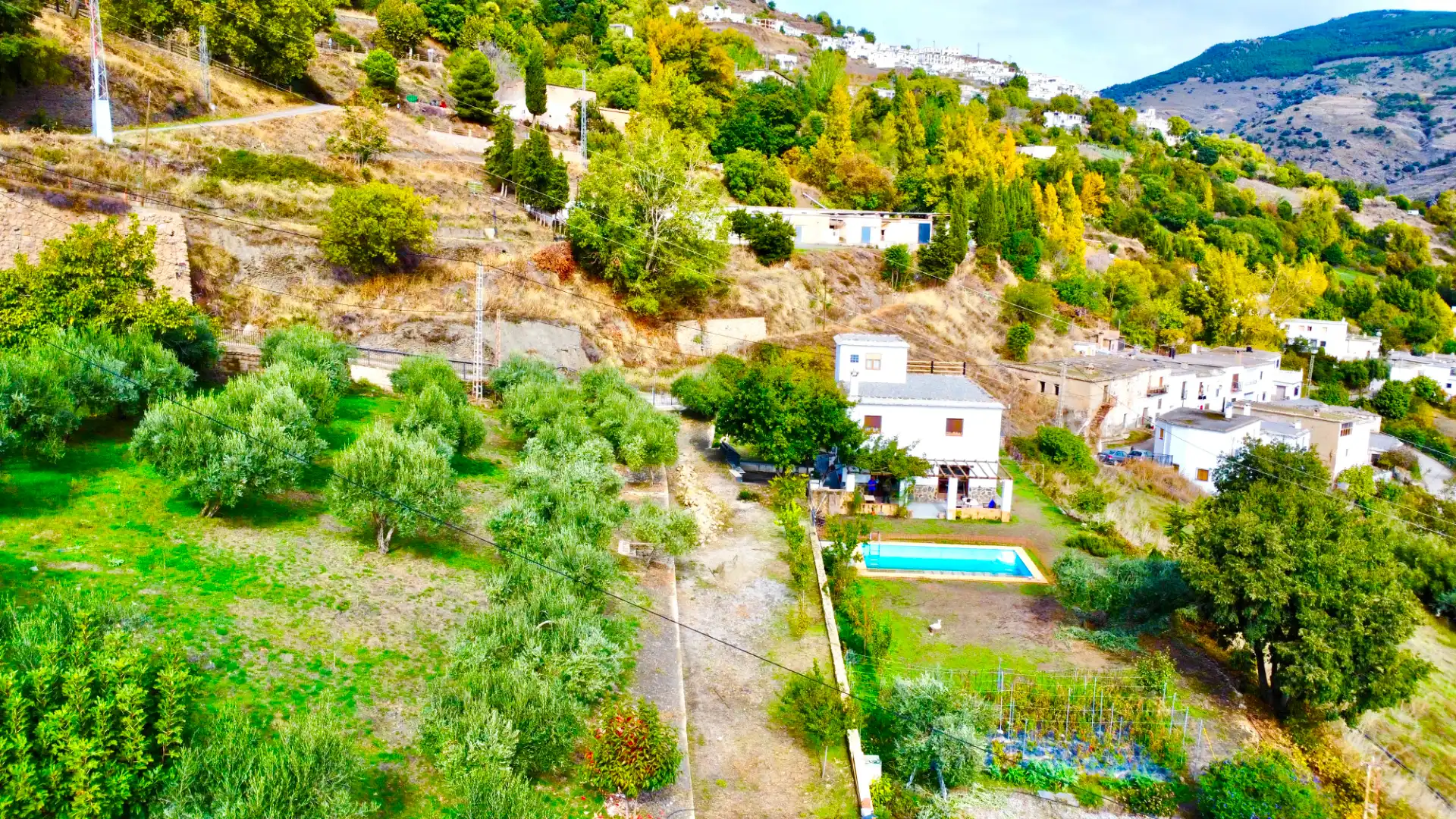 Vista exterior de Casa o chalet en venta en Bérchules con Calefacción, Jardín privado y Terraza