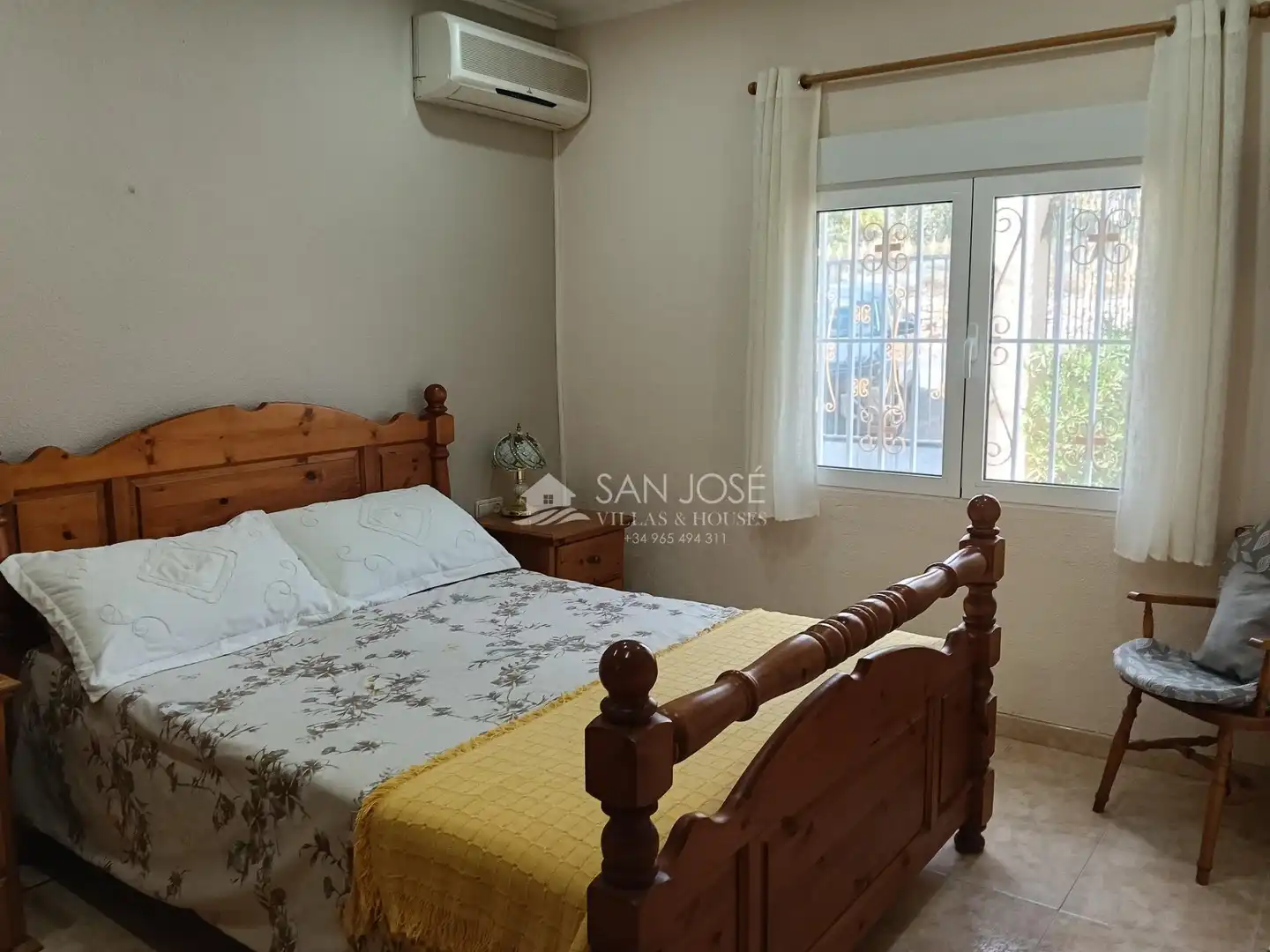 Habitación de Casa o chalet en venta en Aspe con Aire acondicionado, Calefacción y Jardín privado