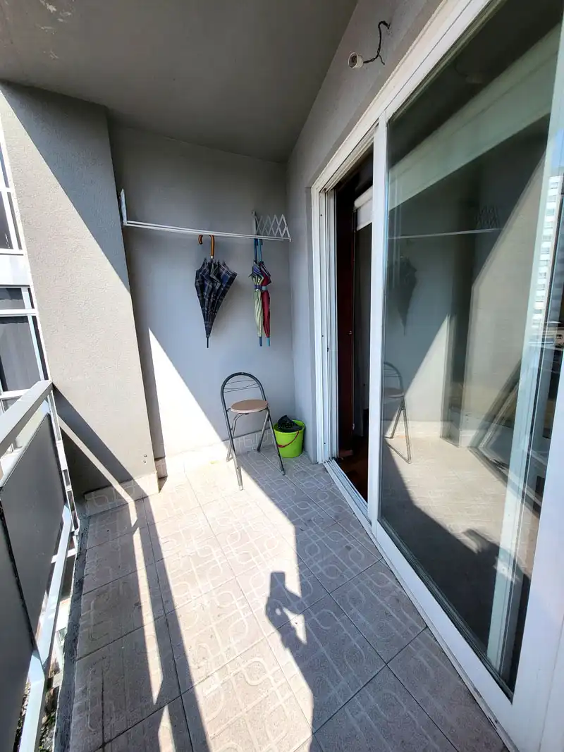 Balcony of Study for rent in Vigo   with Furnished, Oven and Washing machine