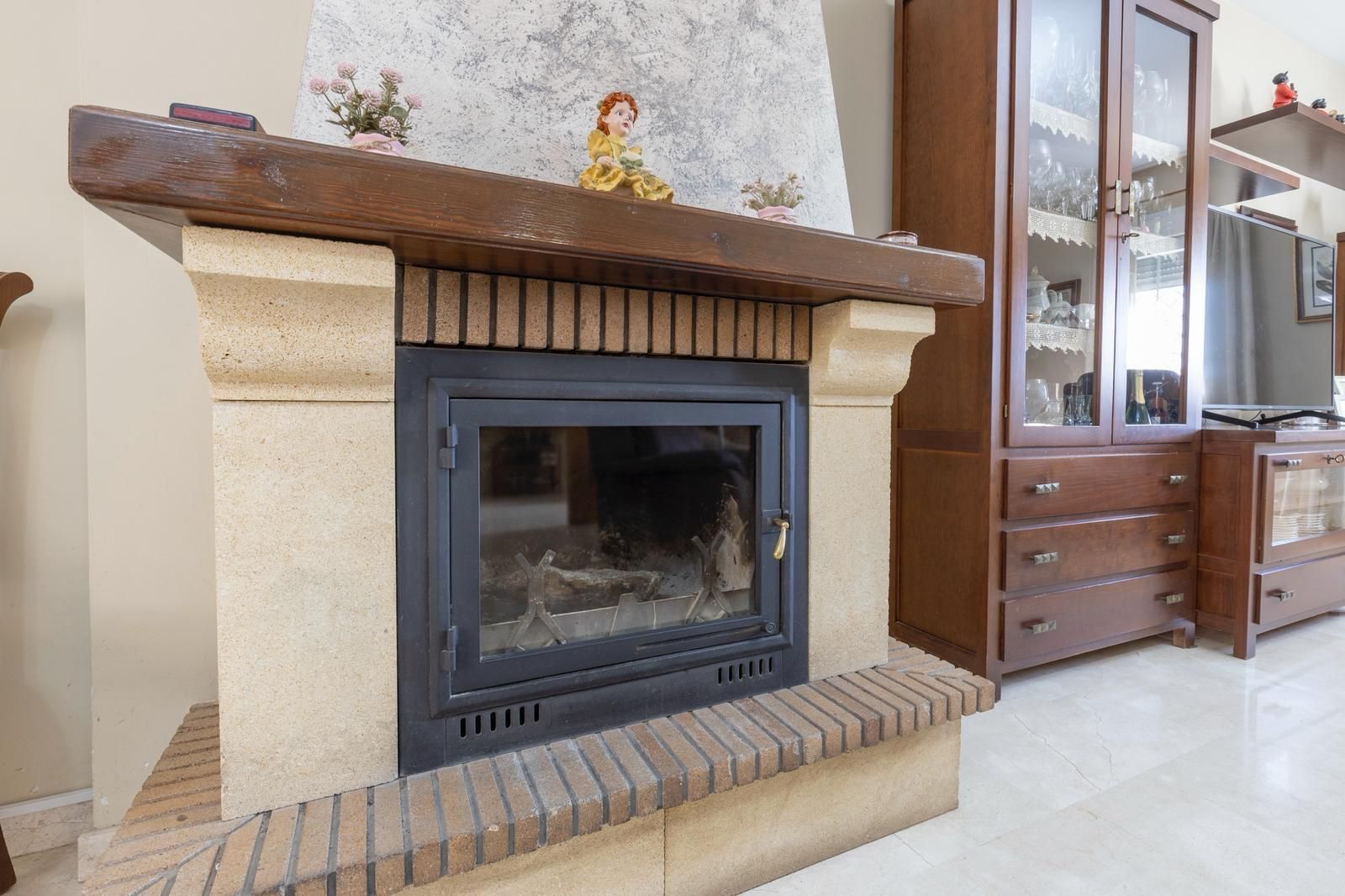 Living room of Single-family semi-detached for sale in Albolote  with Air Conditioner, Heating and Private garden