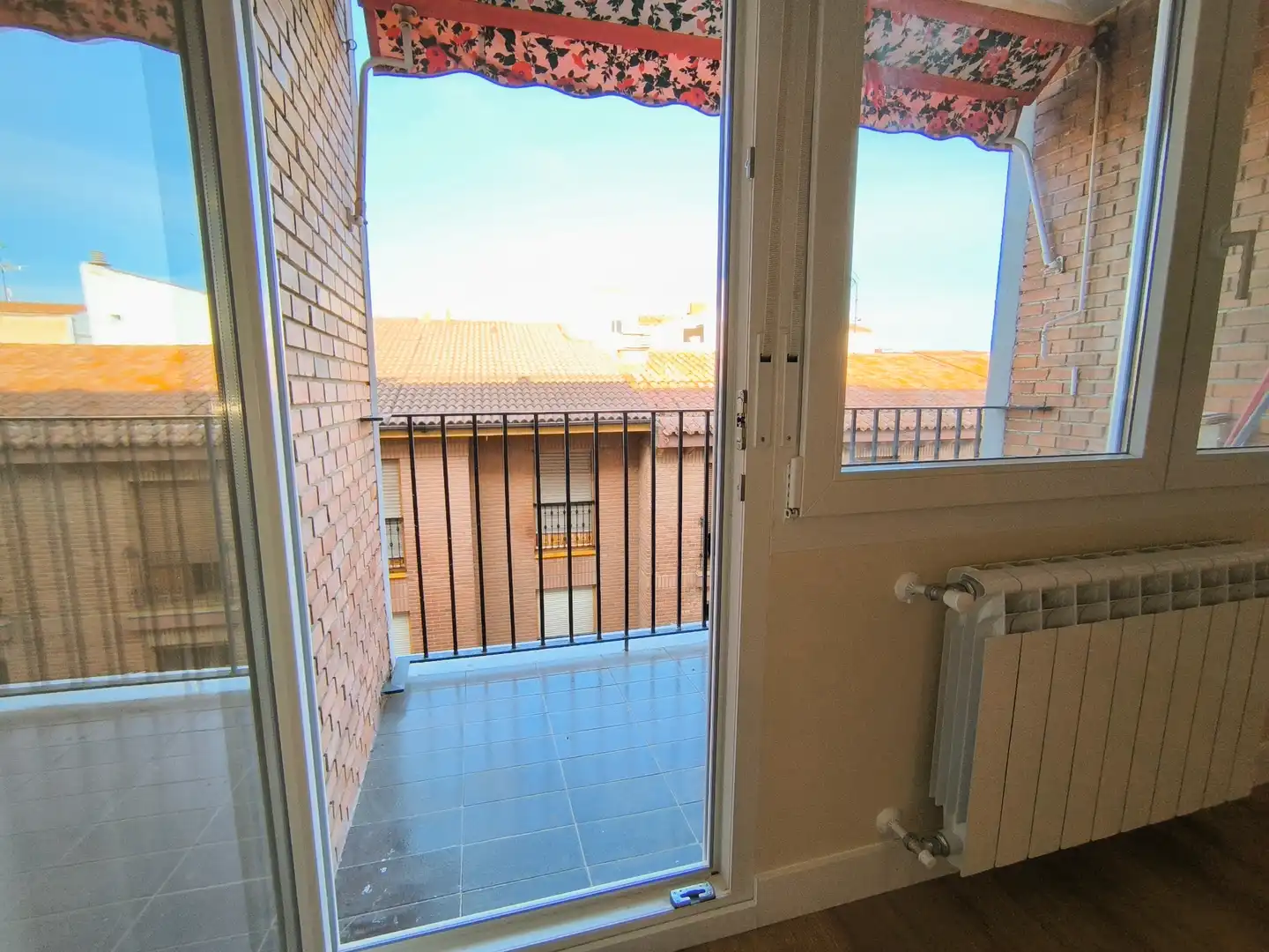 Balcony of Flat for rent in Palencia  with Heating, Parquet flooring and Terrace