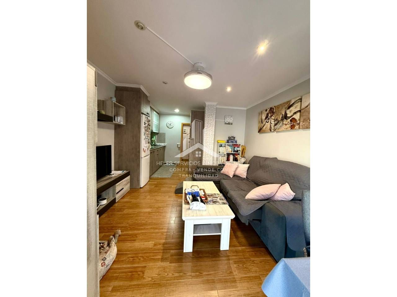 Sala d'estar de Dúplex en venda en Vilafamés amb Parquet, Terrassa i Balcó