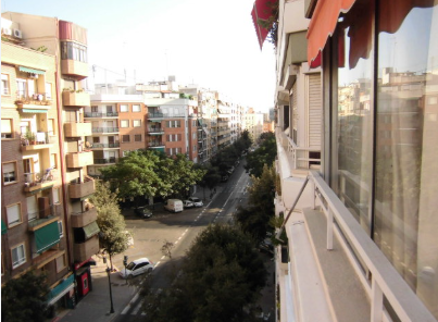 Exterior view of Flat for sale in  Valencia Capital  with Balcony