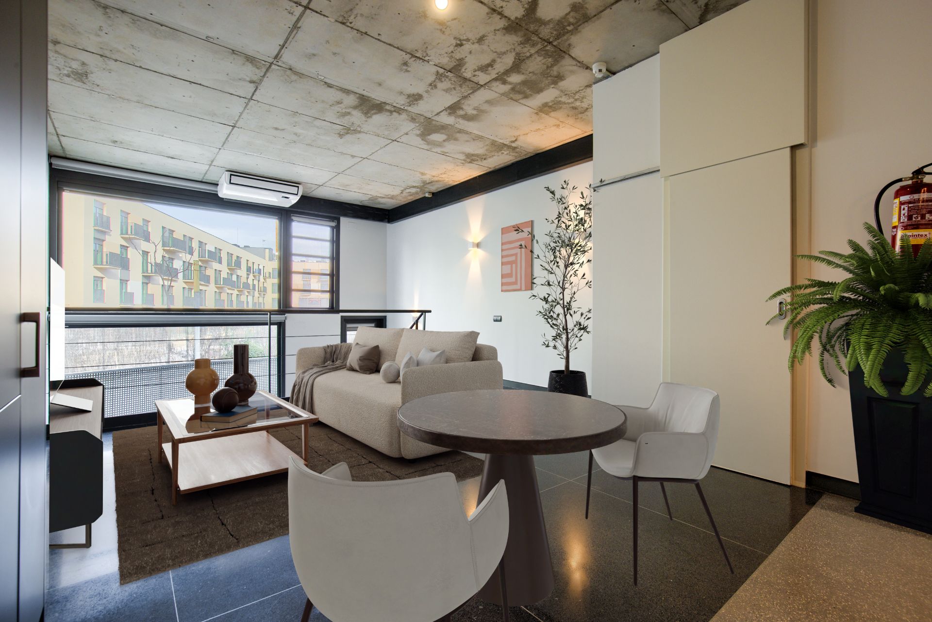 Living room of Loft to rent in Alcobendas  with Air Conditioner, Heating and Terrace