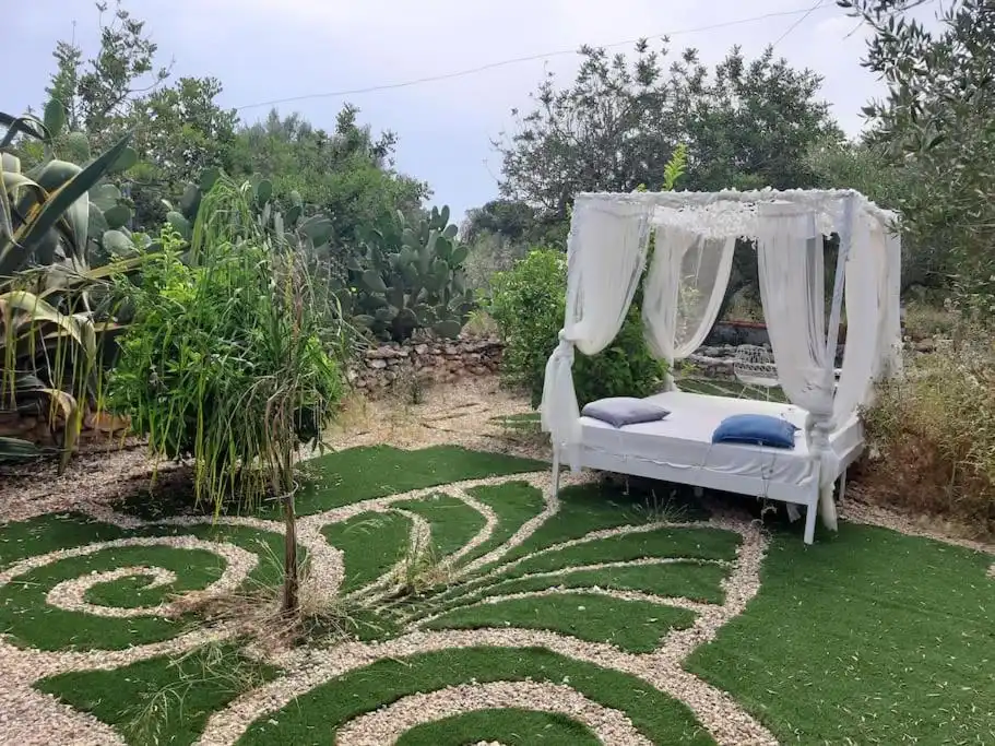 Terrasse von Haus oder Chalet zur Miete in L'Ametlla de Mar  mit Klimaanlage, Privatgarten und Schwimmbad