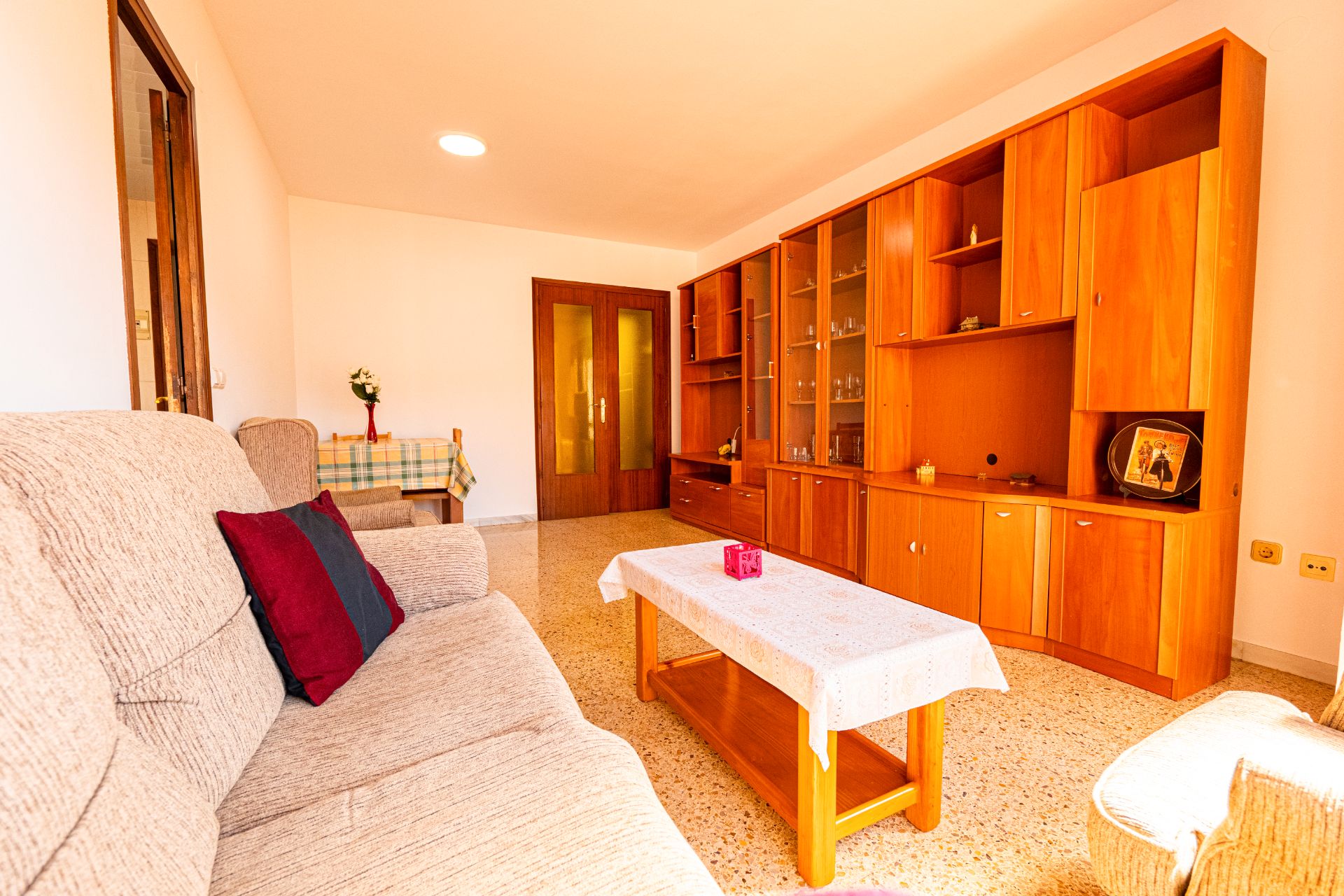 Living room of Flat for sale in El Vendrell  with Air Conditioner and Balcony