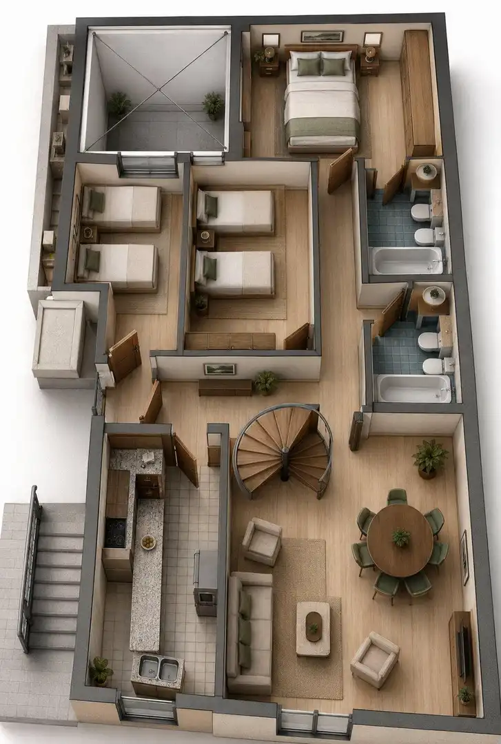 Duplexes for sale in Sabadell  with Air Conditioner, Heating and Terrace
