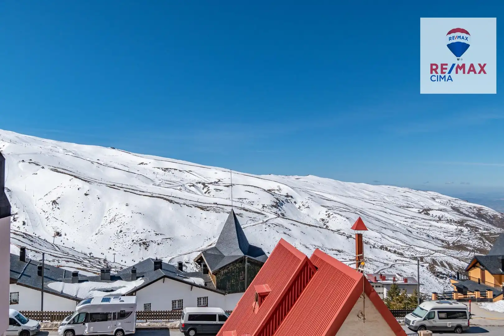 Vista exterior de Estudio en venta en Sierra Nevada con Calefacción y Terraza
