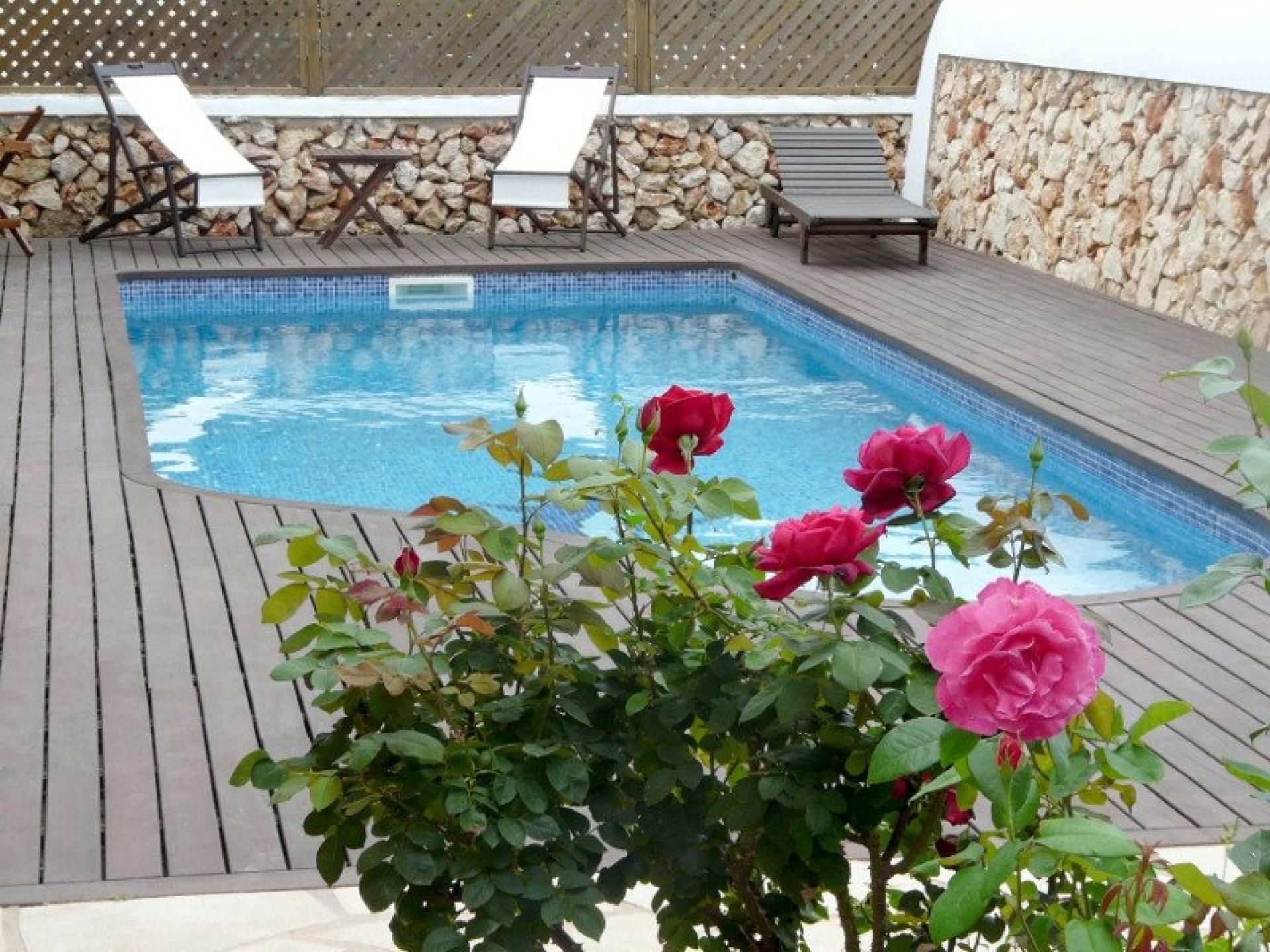 Swimming pool of House or chalet for sale in Ciutadella de Menorca  with Air Conditioner, Heating and Terrace