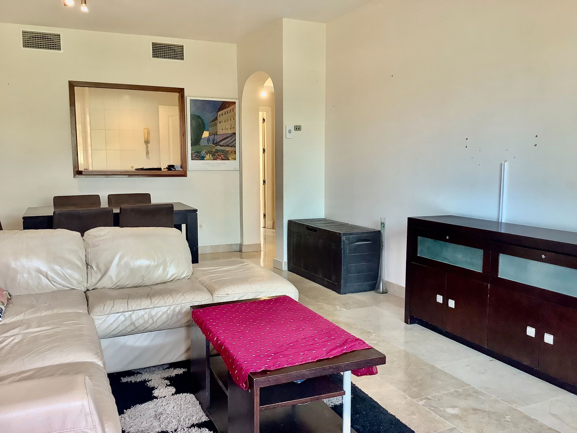 Living room of Flat for sale in Manilva  with Heating, Terrace and Swimming Pool