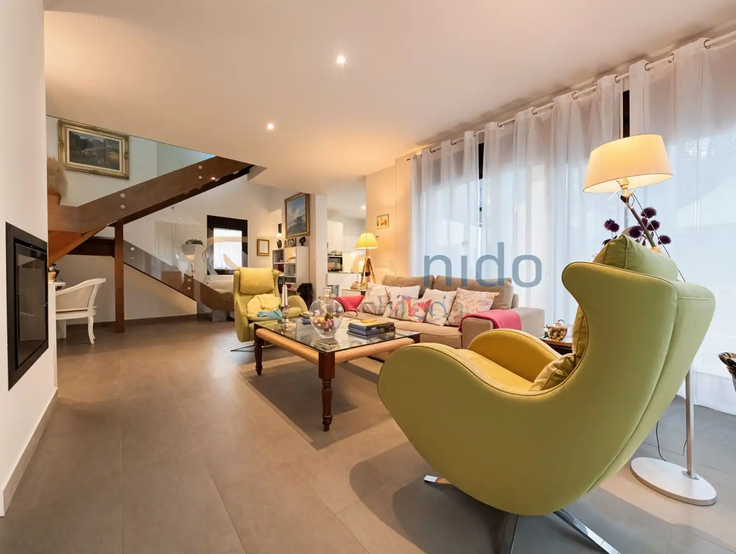 Sala d'estar de Casa o xalet en venda en Vegas de Matute amb Calefacció, Jardí privat i Terrassa