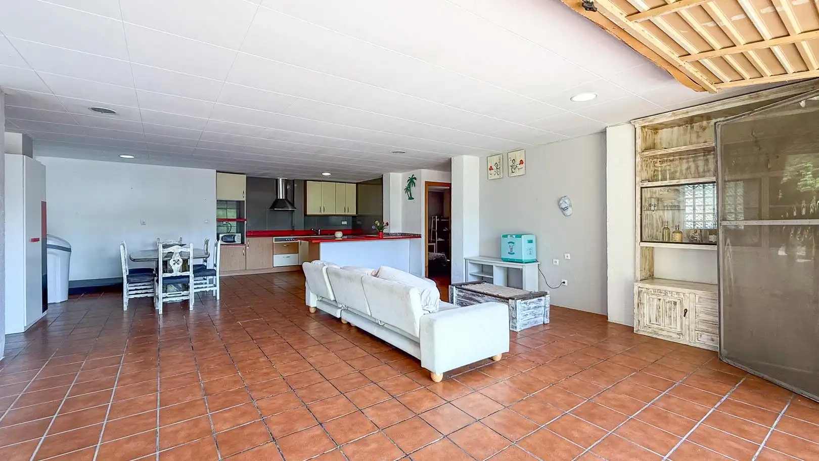 Sala de estar de Casa o chalet en venta en Vallirana con Calefacción, Jardín privado y Terraza