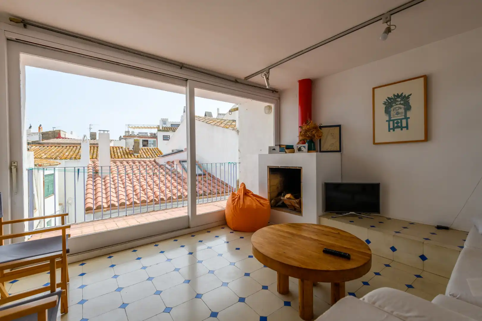 Sala de estar de Casa o chalet en venta en Cadaqués con Amueblado