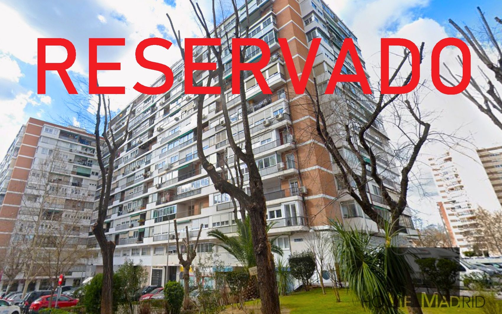 Vista exterior de Piso en venta en  Madrid Capital con Calefacción