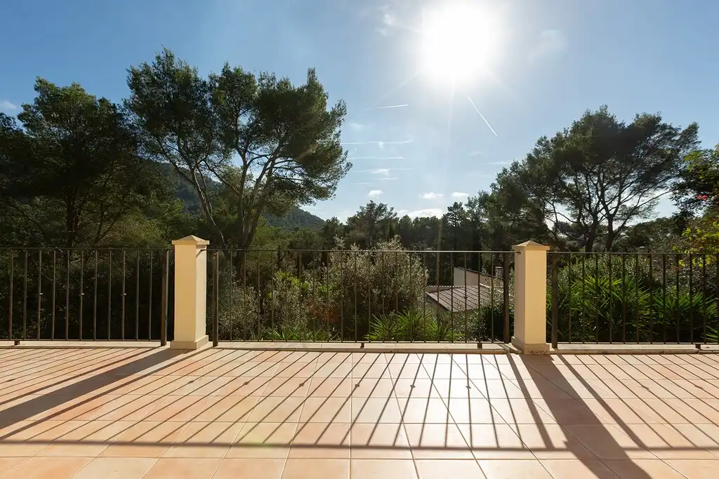 Terrassa de Casa o xalet en venda en Sa Pobla amb Aire condicionat, Jardí privat i Terrassa