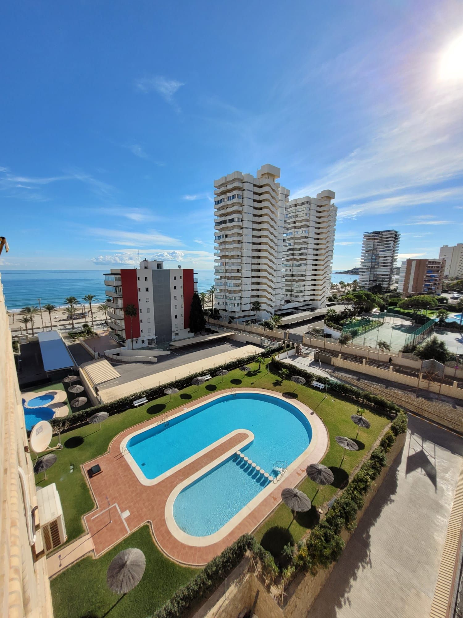Swimming pool of Apartment to rent in Alicante / Alacant  with Air Conditioner, Heating and Terrace