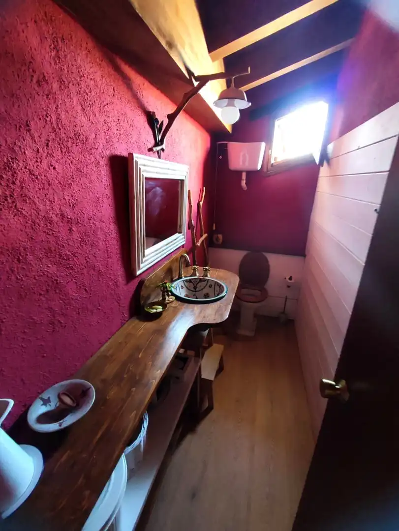 Baño de Finca rústica en venta en Lascuarre con Amueblado