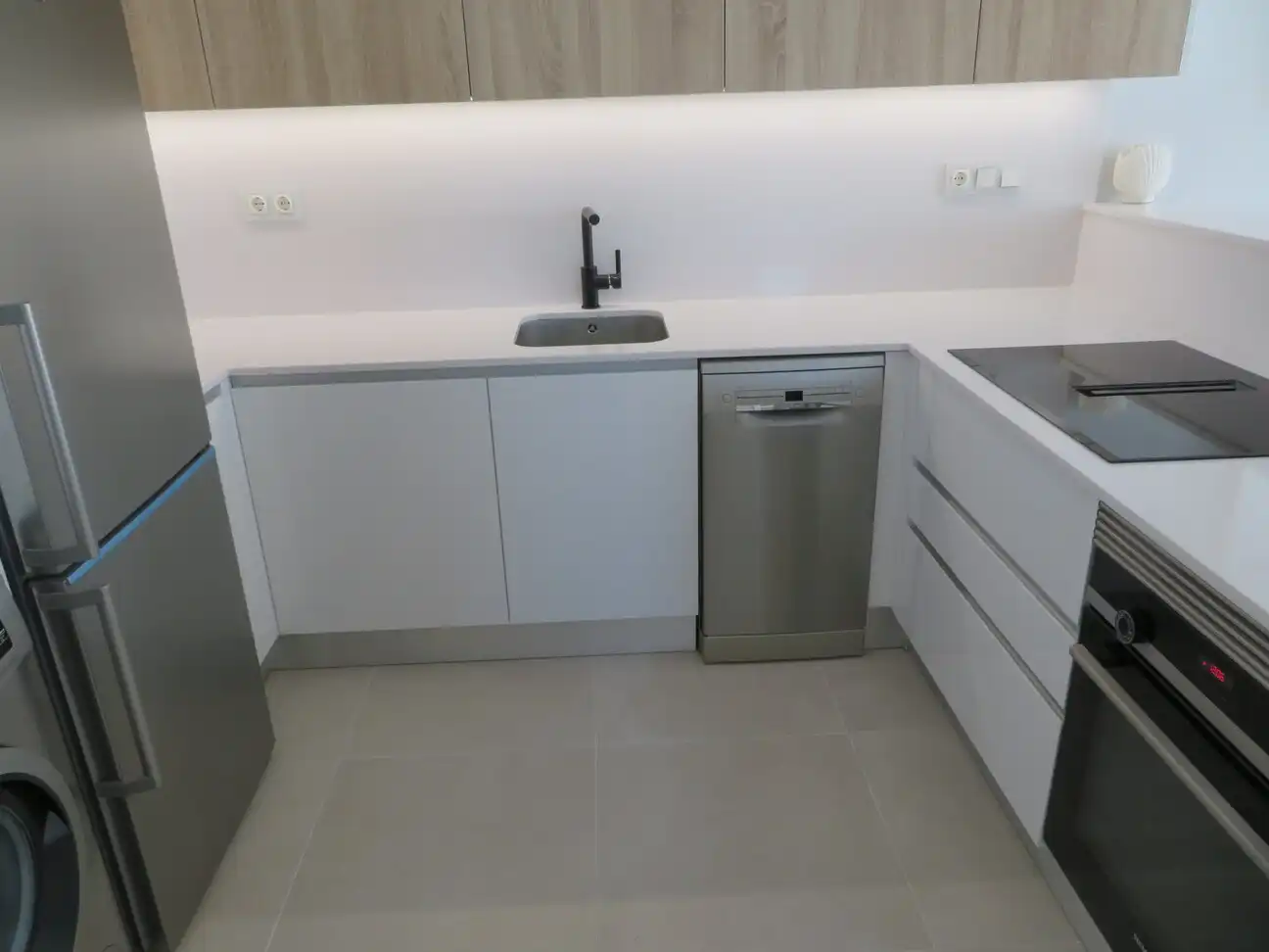 Küche von Maisonette zum Verkauf in Dénia mit Klimaanlage, Terrasse und Abstellraum