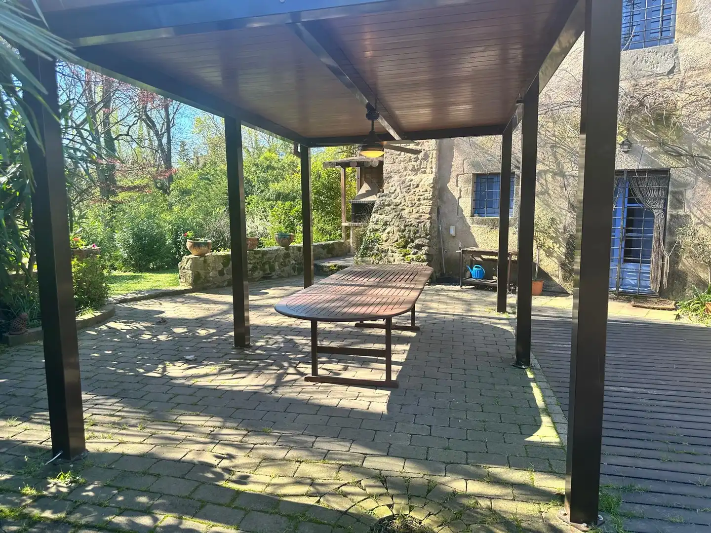 Terrassa de Casa o xalet de lloguer en Cornellà del Terri amb Aire condicionat, Calefacció i Jardí privat