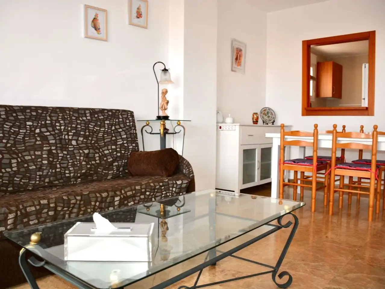 Sala d'estar de Pis de lloguer en Playa Bahía Dorada