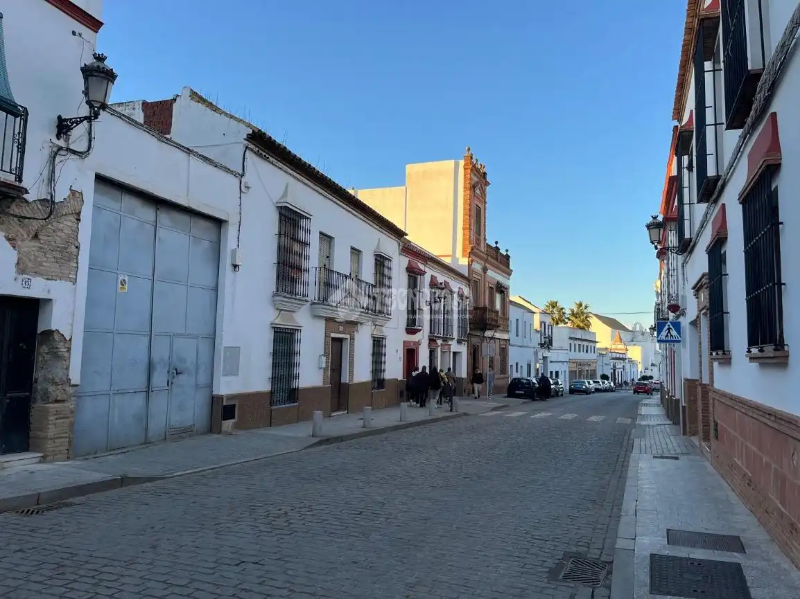 Vista exterior de Casa o xalet en venda en Carmona amb Aire condicionat i Alarma