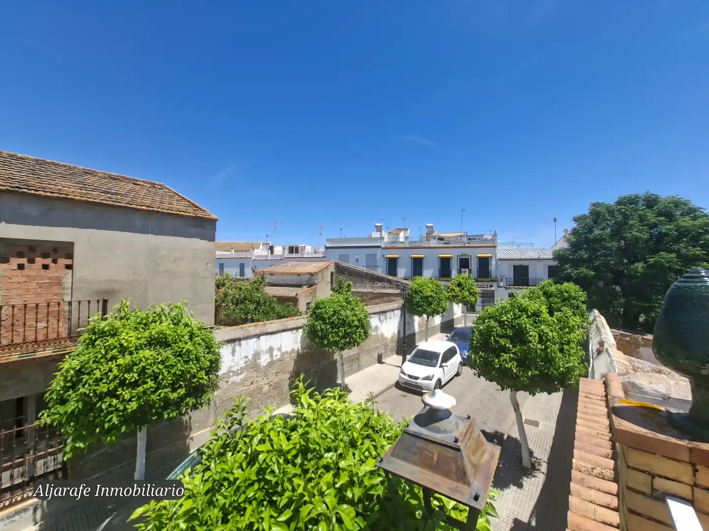 Vista exterior de Casa o xalet en venda en Umbrete amb Terrassa i Traster