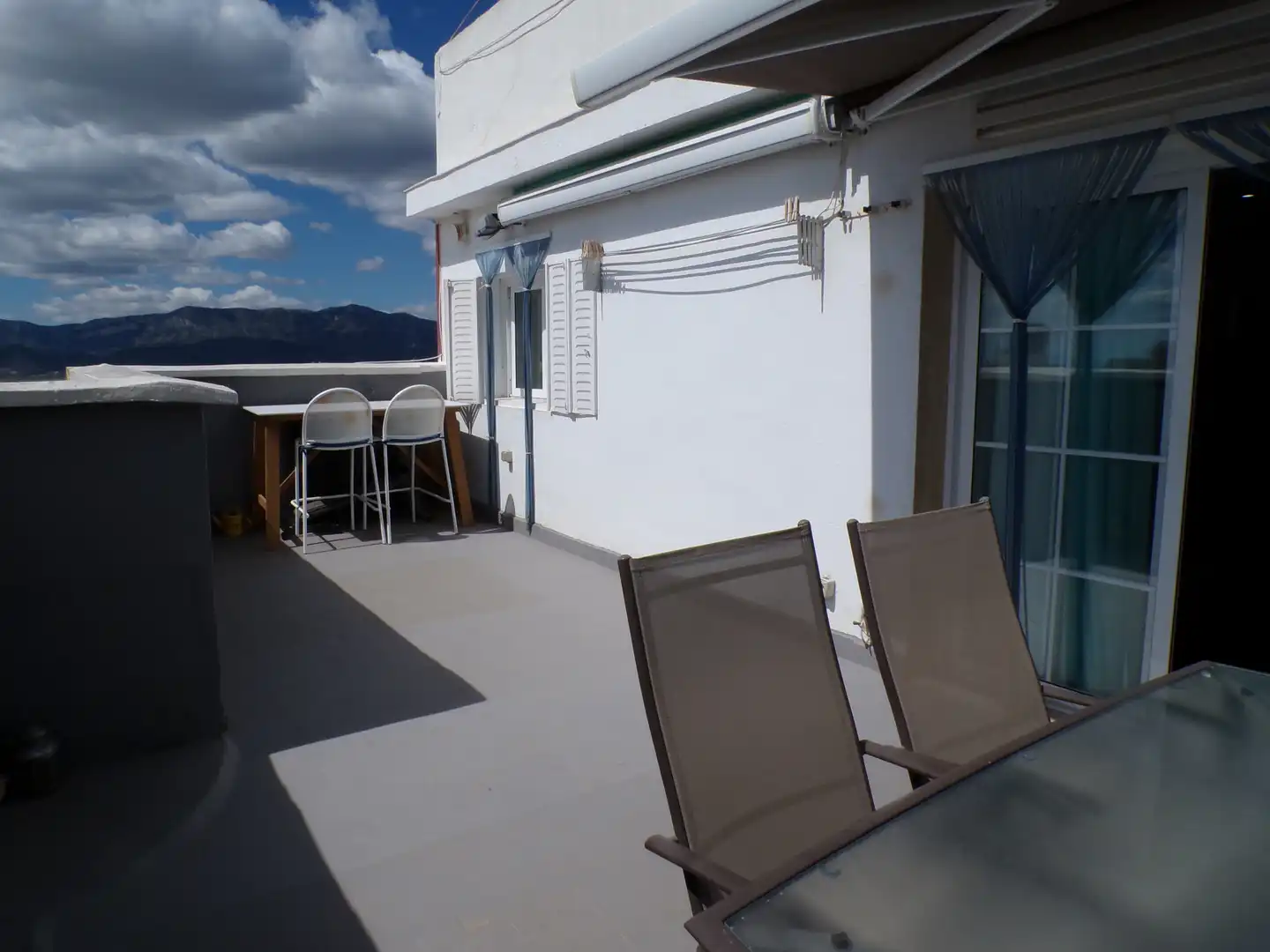Terrasse von Wohnungen zum Verkauf in Cullera mit Terrasse, Möbliert und Ofen