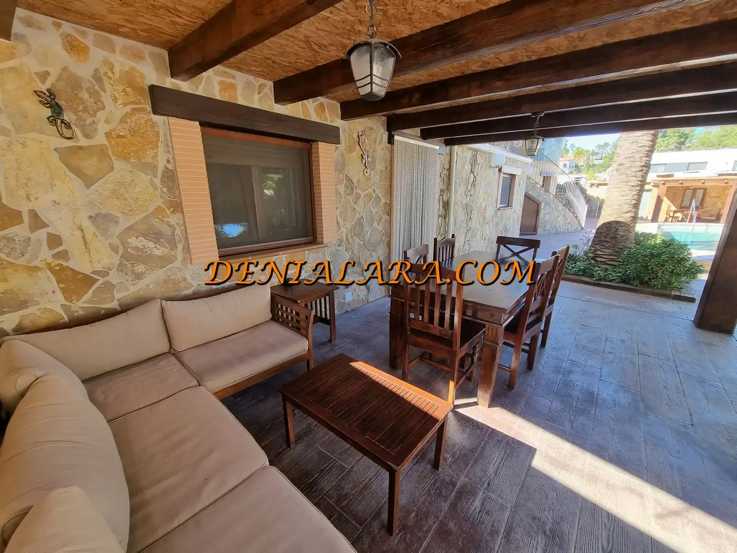 Garden of Houses for sale in Dénia  with Air Conditioner, Heating and Private garden