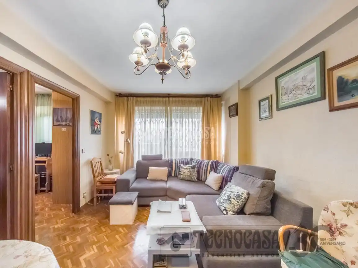Sala d'estar de Pis en venda en Madrid