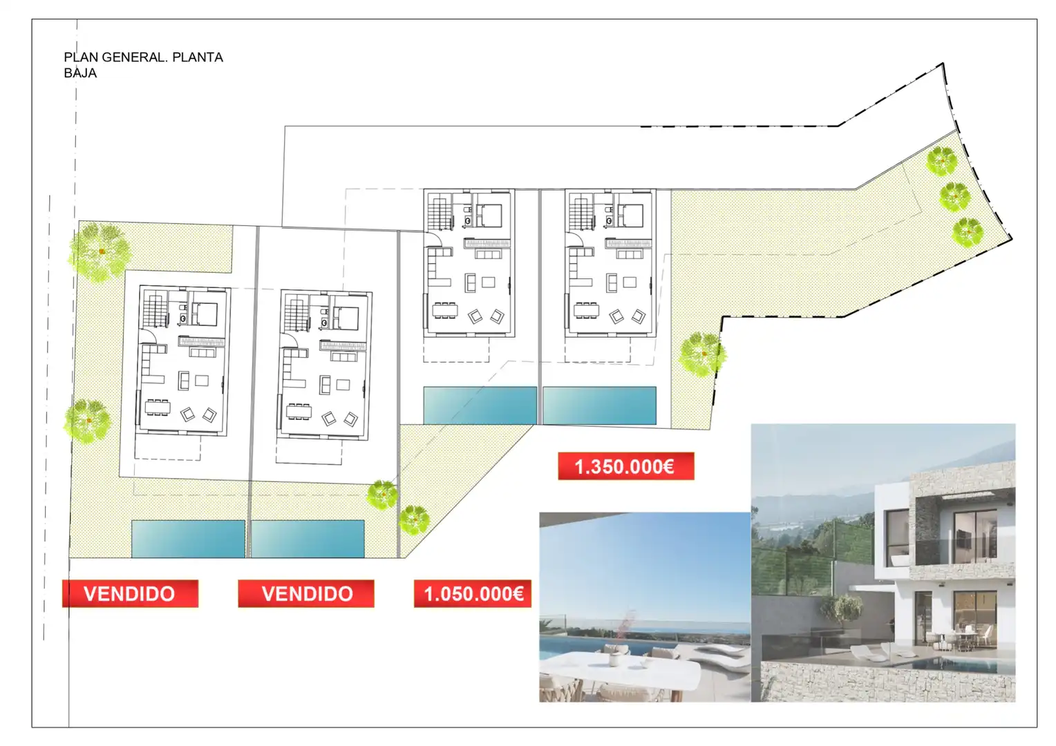 Casa o chalet en venta en Finestrat con Aire acondicionado, Calefacción y Jardín privado