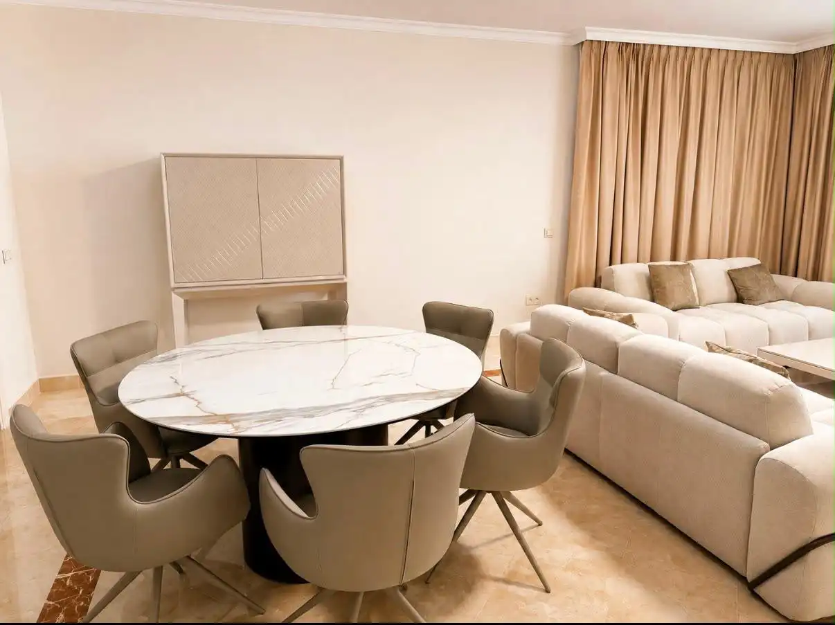 Dining room of Ground floor for rent in Marbella  with Air Conditioner, Terrace and Swimming Pool