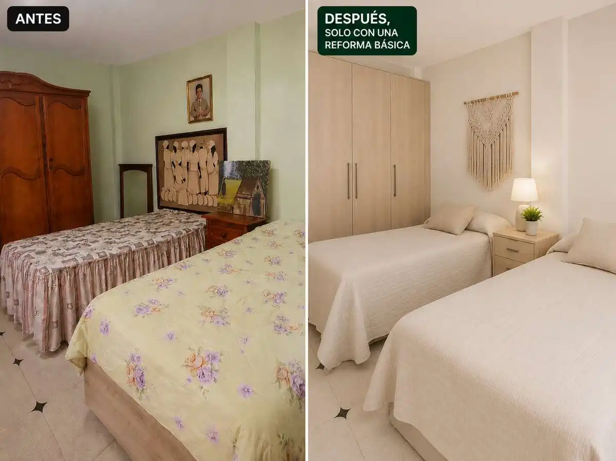 Schlafzimmer von Haus oder Chalet zum Verkauf in Sevilla mit Terrasse und Abstellraum