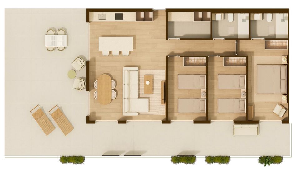 Foto 1 von Wohnung zum Verkauf in Carrer Soria, Moncófar Playa, Castellón