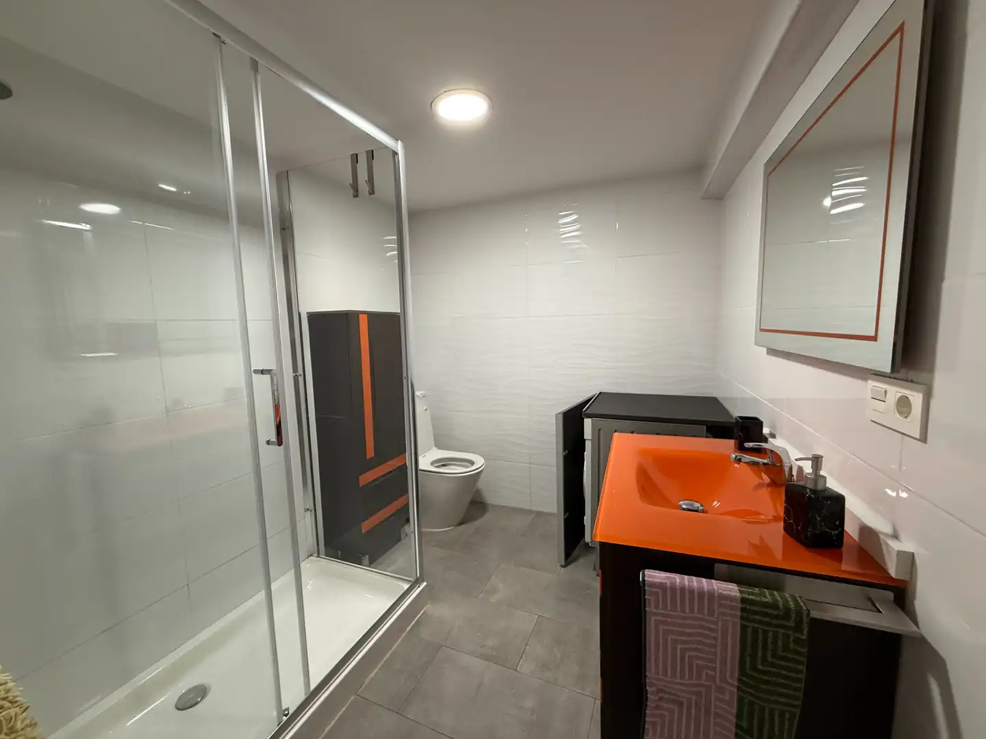 Baño de Casa o chalet de alquiler en Carrión de los Condes con Aire acondicionado, Calefacción y Amueblado
