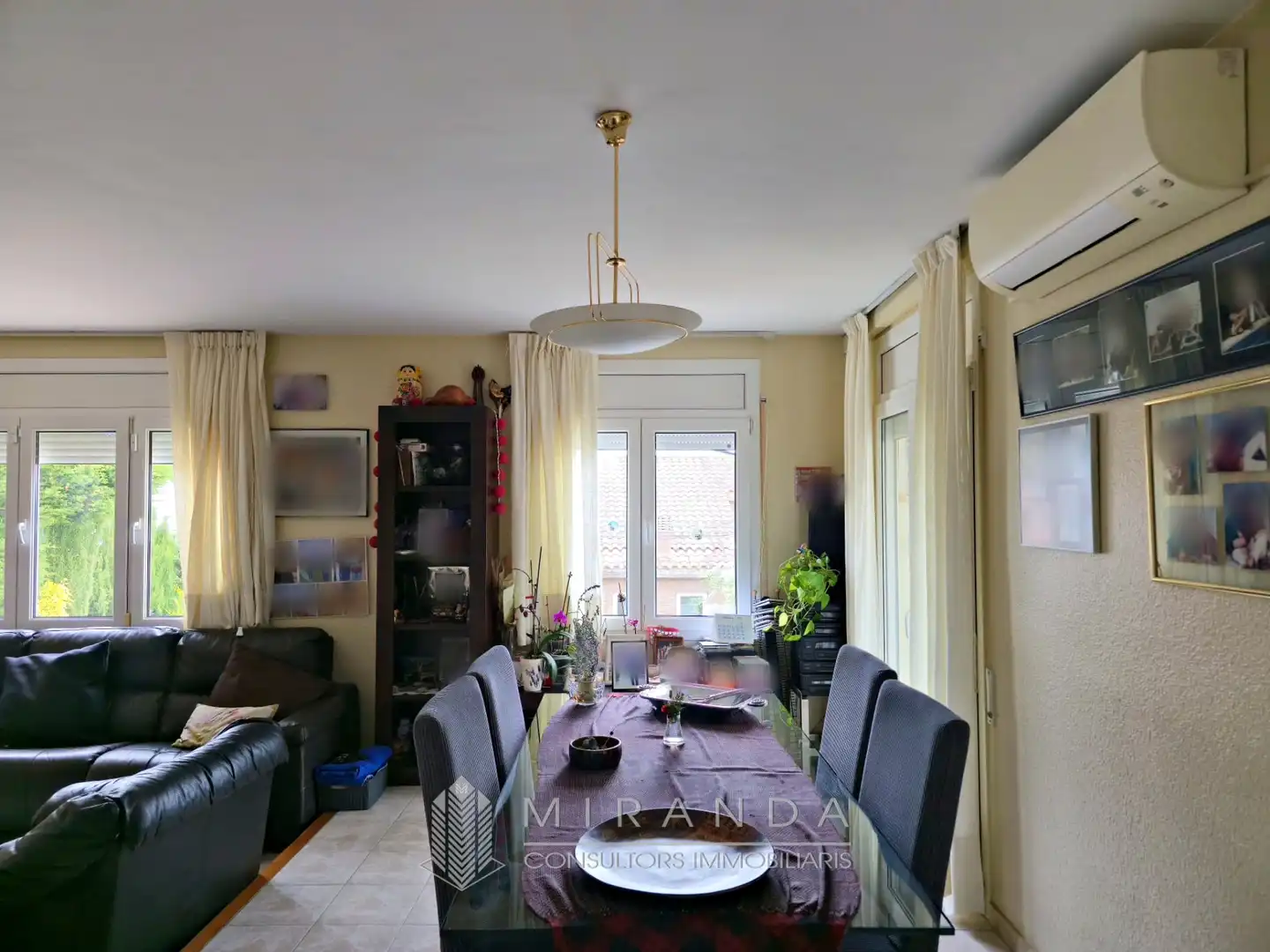 Comedor de Casa o chalet en venta en L'Ametlla del Vallès con Aire acondicionado, Calefacción y Jardín privado