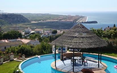 Swimming pool of House or chalet for sale in Salobreña  with Air Conditioner, Terrace and Swimming Pool