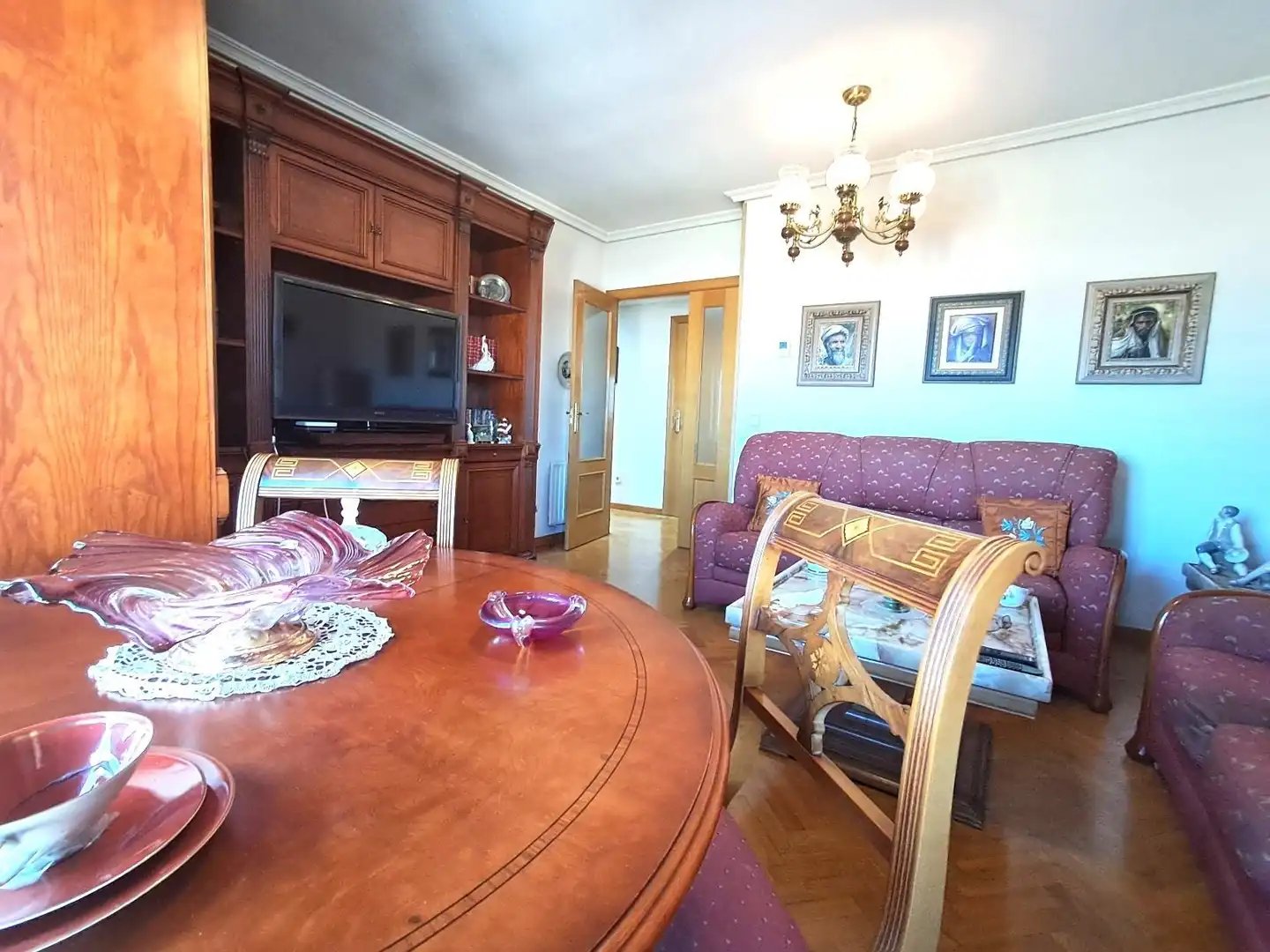 Sala de estar de Piso en venta en Madrid con Aire acondicionado, Calefacción y Jardín privado