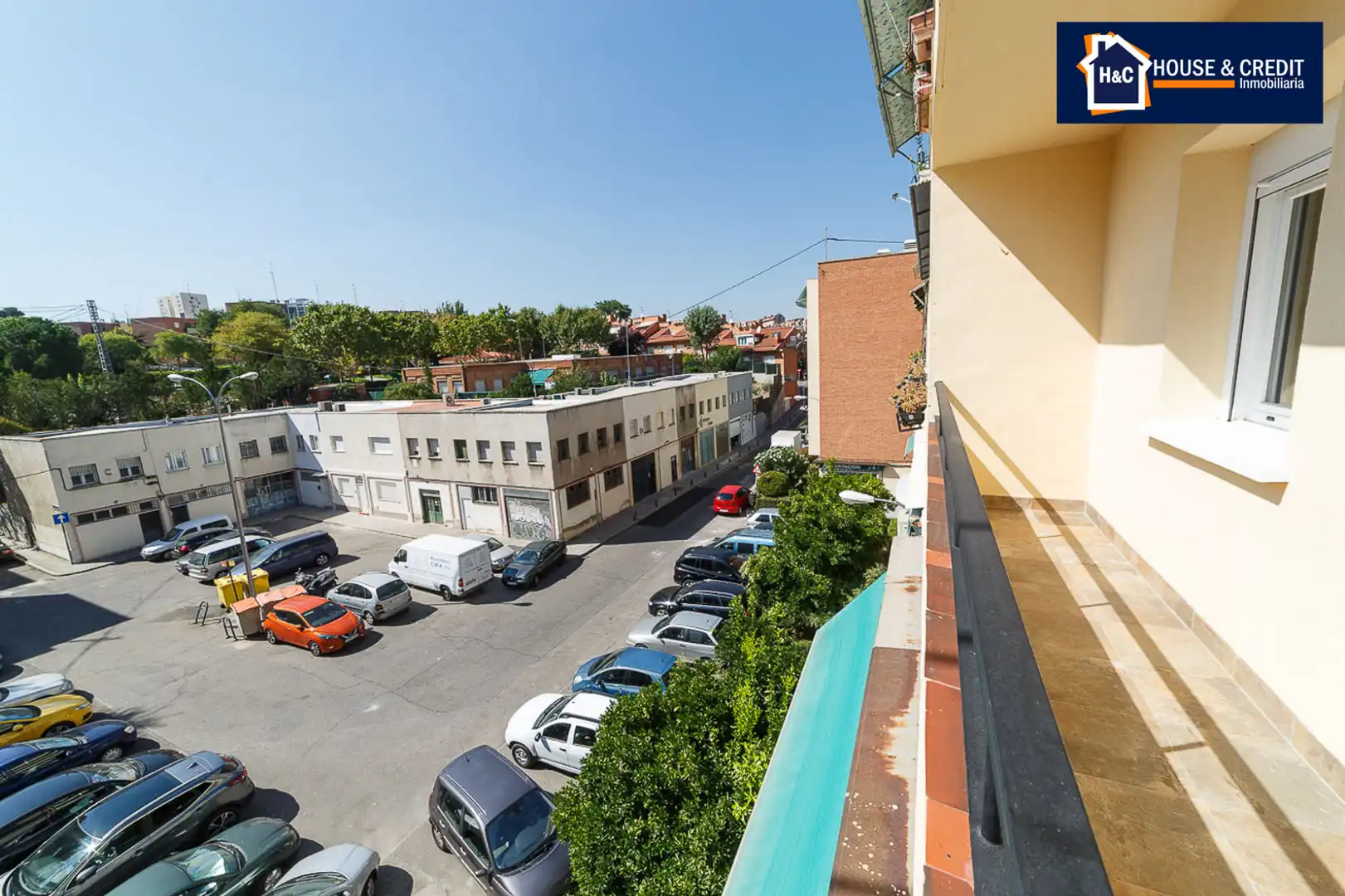 Terraza de Piso de alquiler en Madrid con Aire acondicionado, Calefacción y Terraza